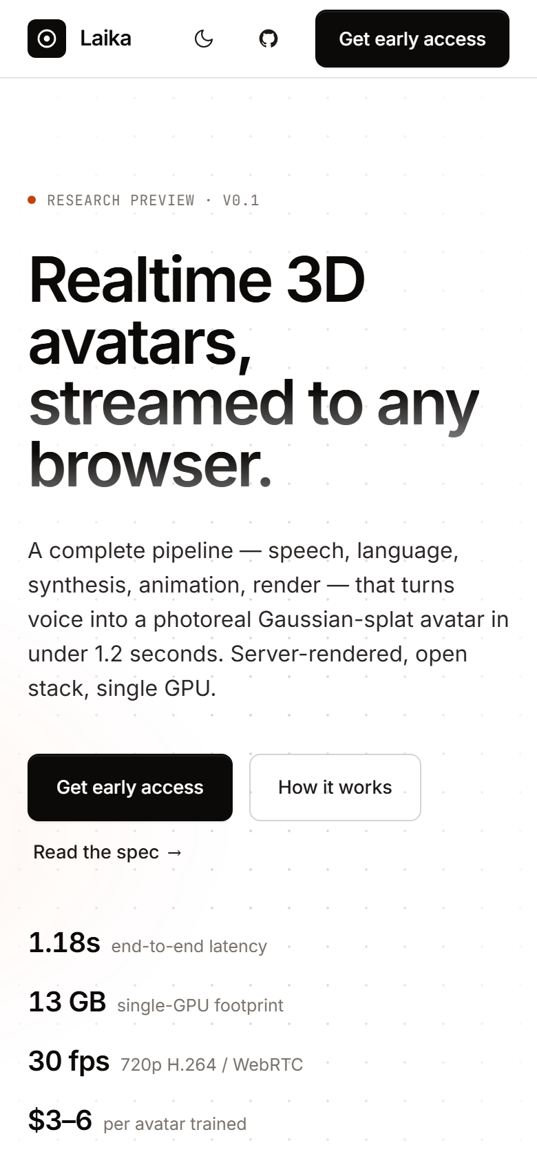 Mobile experience preserves the data-dense layout